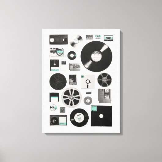 Gegevens | Florent Bodart Canvas Afdruk (Voorkant)