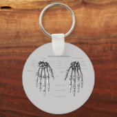 Gegevens handmatige Botten Sleutelhanger (Voorkant)