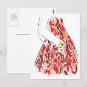 Gegevens mode briefkaart (Voorkant / Achterkant)