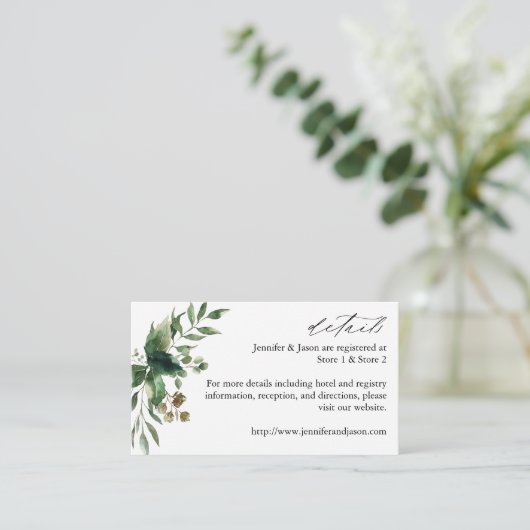 Gegevens over bladeren en eucalyptus informatiekaartje (Staand voorkant)