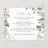 Gegevens over budgettaire bijtende eucalyptus en g (Voorkant)