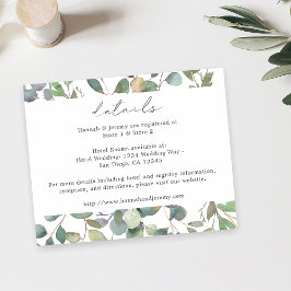 Gegevens over budgettaire bijtende eucalyptus flyer