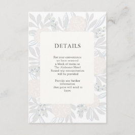 Gegevens over Cream-Rozen Informatiekaartje