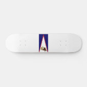 Gegevens over de Amerikaanse vlag Samoa Persoonlijk Skateboard (Horizontaal)