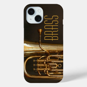 Gegevens over de brass Horn iPhone 15 Case