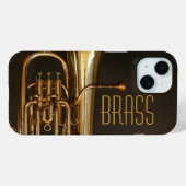 Gegevens over de brass Horn Case-Mate iPhone Case (Achterkant (horizontaal))