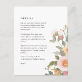 Gegevens over de finale van de finale informatiekaartje (Voorkant)