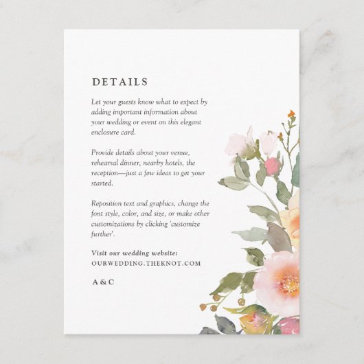 Gegevens over de finale van de finale informatiekaartje (Voorkant)