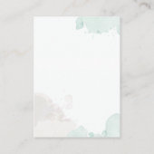 Gegevens over de finale Waterverf Informatiekaartje (Achterkant)