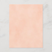 Gegevens over de finale Waterverf van Elegant Roze Informatiekaartje (Achterkant)