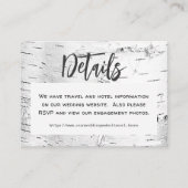 Gegevens over de gevarieerde hals op de gevarenban informatiekaartje (Voorkant)