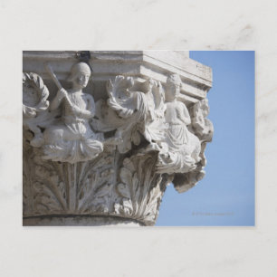 Gegevens over de kolom op het Paleis van Doges, Ve Briefkaart