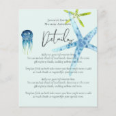 Gegevens over de leefomgeving van de strand Ocean (Voorkant)