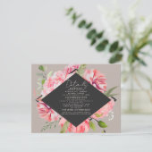 Gegevens over de ontvangst van bruine bruine bruin informatiekaartje (Staand voorkant)