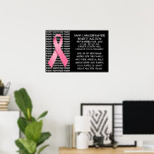 Gegevens over de voordelen van borstkanker voor pa poster (Thuiskantoor)