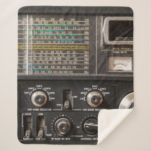 Gegevens over een oude am radio-ontvanger sherpa deken