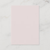 Gegevens over ellegant Double Happiness Pink Weddi Informatiekaartje (Achterkant)