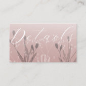 Gegevens over het Boho Roos Gold Foliage Wedding Informatiekaartje (Voorkant)