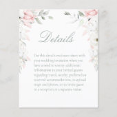 Gegevens over het bruiloft in de Floral Garden-bru (Voorkant)