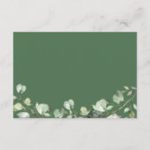 Gegevens over het Eucalyptus Greenery Geometric We Informatiekaartje (Achterkant)