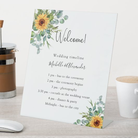 Gegevens over het eucalyptusprogramma voor zonnebl reclamebord met voetstuk (Insitu)