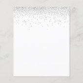 Gegevens over het gebruik van een Silver Glitter W (Achterkant)