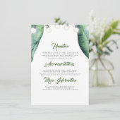 Gegevens over het handpalmgordeldoorlatende strand informatiekaartje (Staand voorkant)