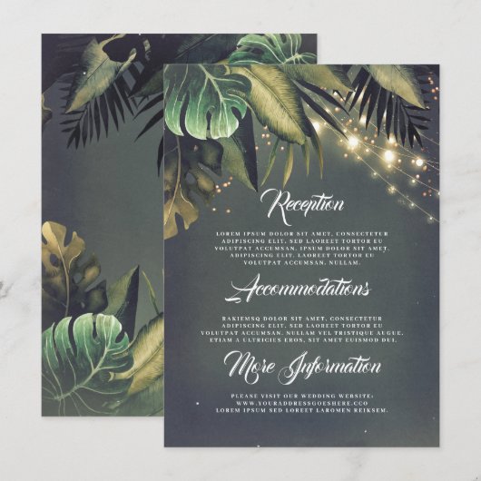 Gegevens over het handpalmgordeldoorlatende strand informatiekaartje (Voorkant / Achterkant)