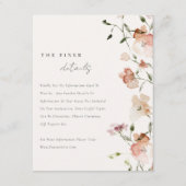 Gegevens over het huwelijk in het kader van de Wat Informatiekaartje (Voorkant)