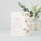 Gegevens over het huwelijk in het kader van de Wat Informatiekaartje (Staand voorkant)