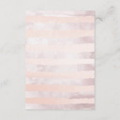 Gegevens over het huwelijk met bruinroze bruine br informatiekaartje (Achterkant)