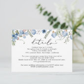 Gegevens over het huwelijk met de bruine puistje v informatiekaartje (Staand voorkant)