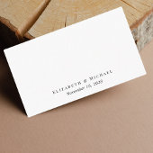 Gegevens over het huwelijk met legante QR-code Informatiekaartje