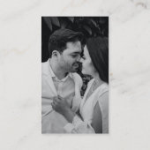 Gegevens over het huwelijk met legante QR-code Informatiekaartje (Achterkant)