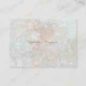 Gegevens over het Kelestische Zodiac Moon Blue Gol Informatiekaartje (Achterkant)