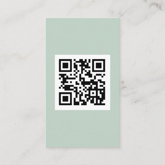 Gegevens over het minieme Eucalyptusscript QR-code Informatiekaartje (Achterkant)