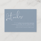 Gegevens over het minimale aantal stuiftige blauwe informatiekaartje (Voorkant)