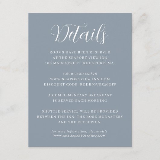 Gegevens over het minimale aantal stuiftige blauwe informatiekaartje (Voorkant)