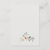 Gegevens over het olievloeistenhuwelijk bij blush informatiekaartje (Achterkant)