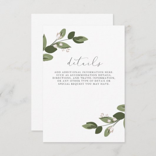 Gegevens over het overslaan van spuitbussen kaart (Voorkant / Achterkant)