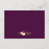 Gegevens over het Paarse paardenhuwelijk in Plum F Informatiekaartje (Achterkant)