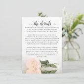 Gegevens over het predicaat Romantic Roos Informatiekaartje (Staand voorkant)