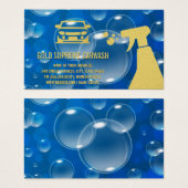 Gegevens over het programma Auto Wash | Automatisc Visitekaartje (Voorkant /achterkant)