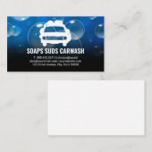 Gegevens over het programma Auto Wash | Automatisc Visitekaartje (Voorkant / Achterkant)