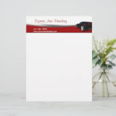 Gegevens over het programma Auto Wash Persoonlijk Briefhoofd (Staand voorkant)