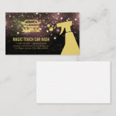 Gegevens over het programma Auto Wash | Star Dust Visitekaartje (Voorkant / Achterkant)