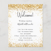 Gegevens over het programma voor het witte glitter (Voorkant)