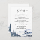 Gegevens over het Waterverf-bos van Elegant Informatiekaartje (Voorkant / Achterkant)