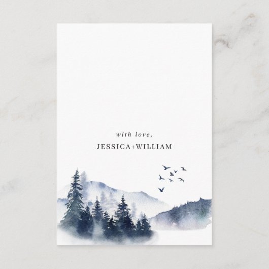 Gegevens over het Waterverf-bos van Elegant Informatiekaartje (Achterkant)