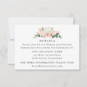 Gegevens over het Waterverf van Floral bruiloft me Kaart (Voorkant)